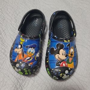 Kids Disney Croc Style Shoes